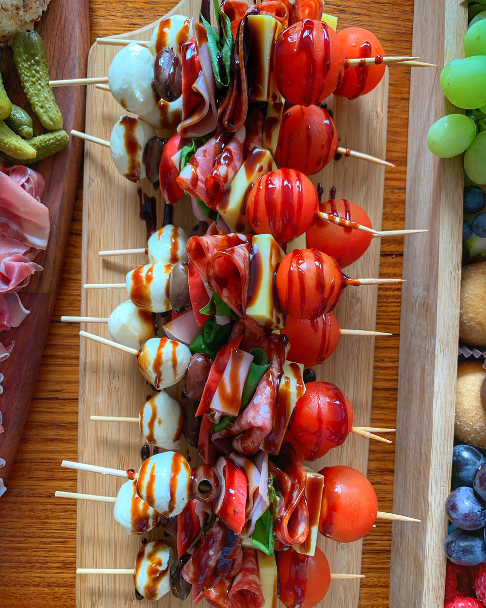 Italian Food Antipasto Appetizer Skewers Antipasto Kabob With