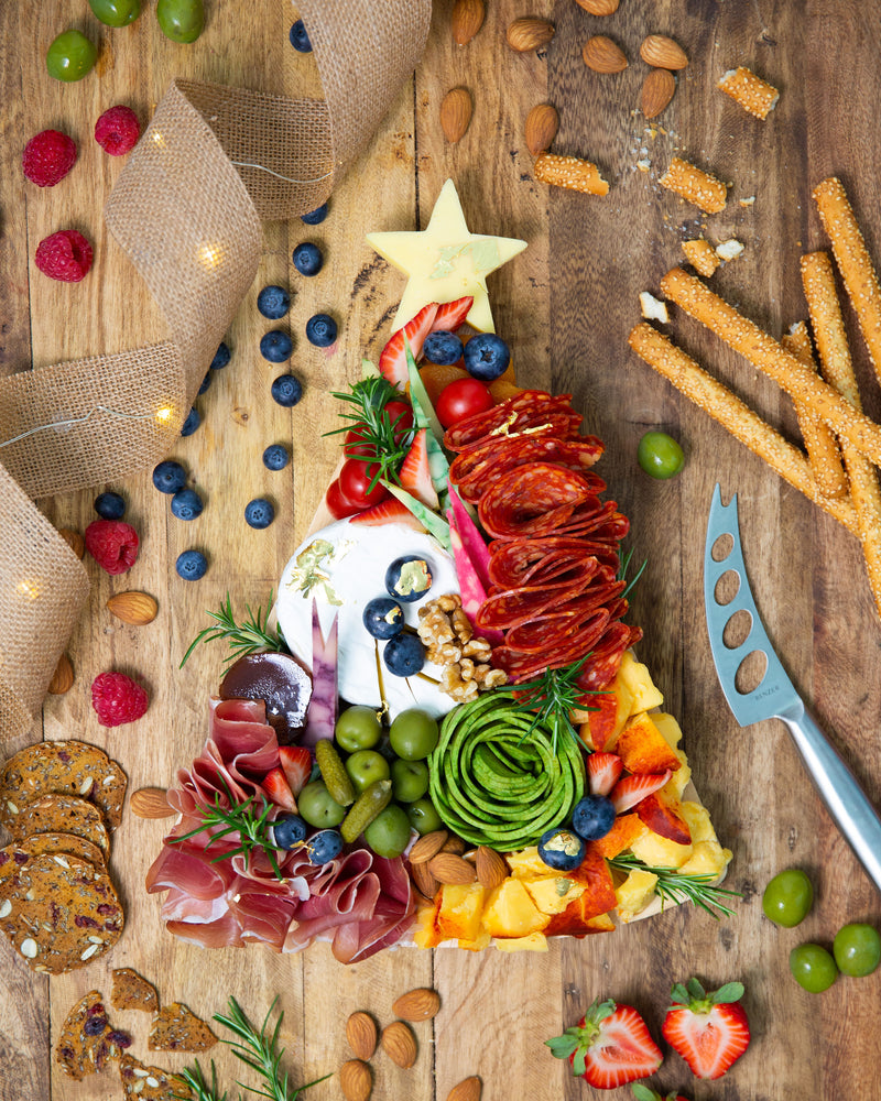 Christmas Tree Cheese Board