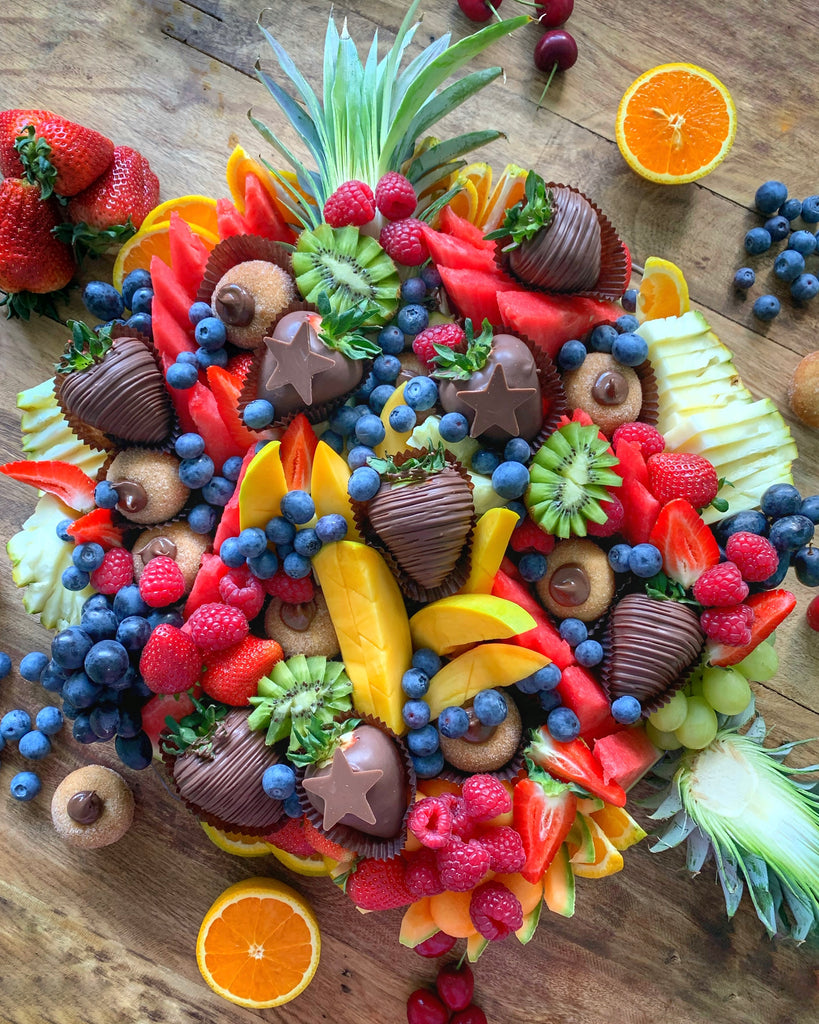 Christmas Fruit & Dessert Platter