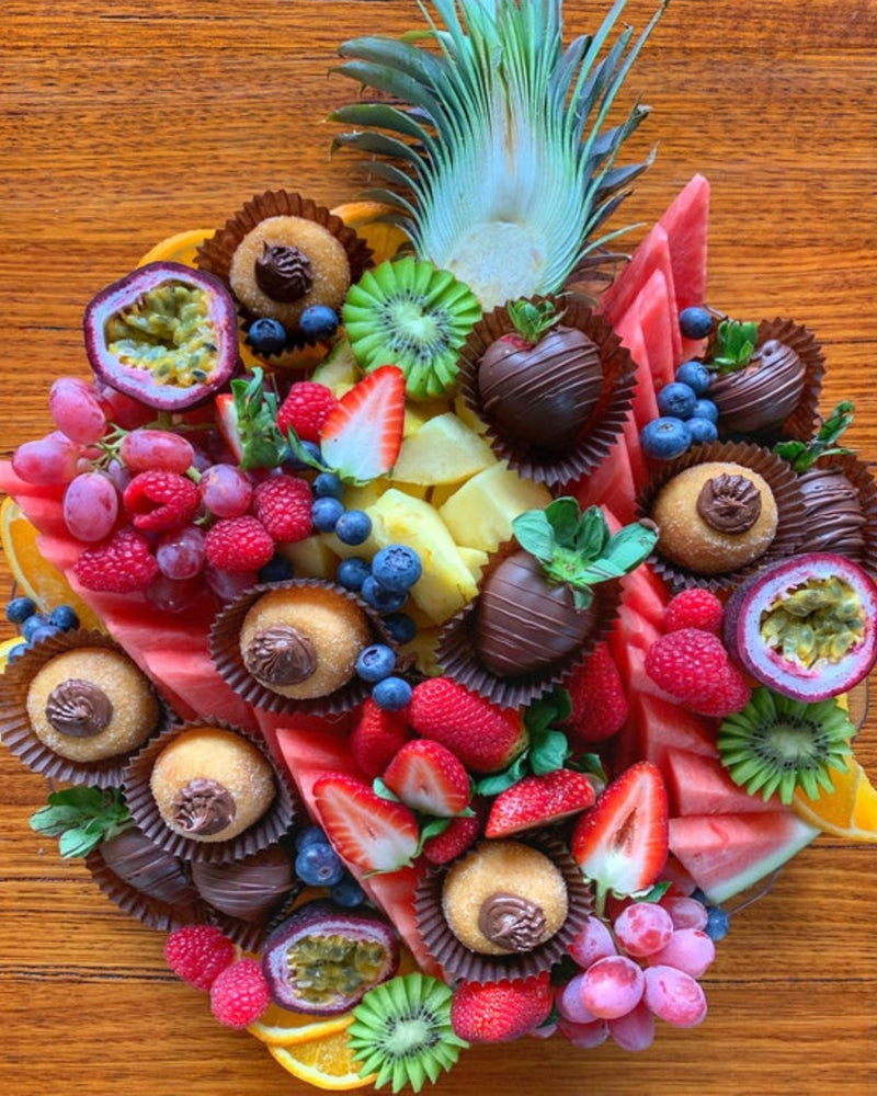 Fruit & Dessert Platter (Served on a reusable plastic tray)