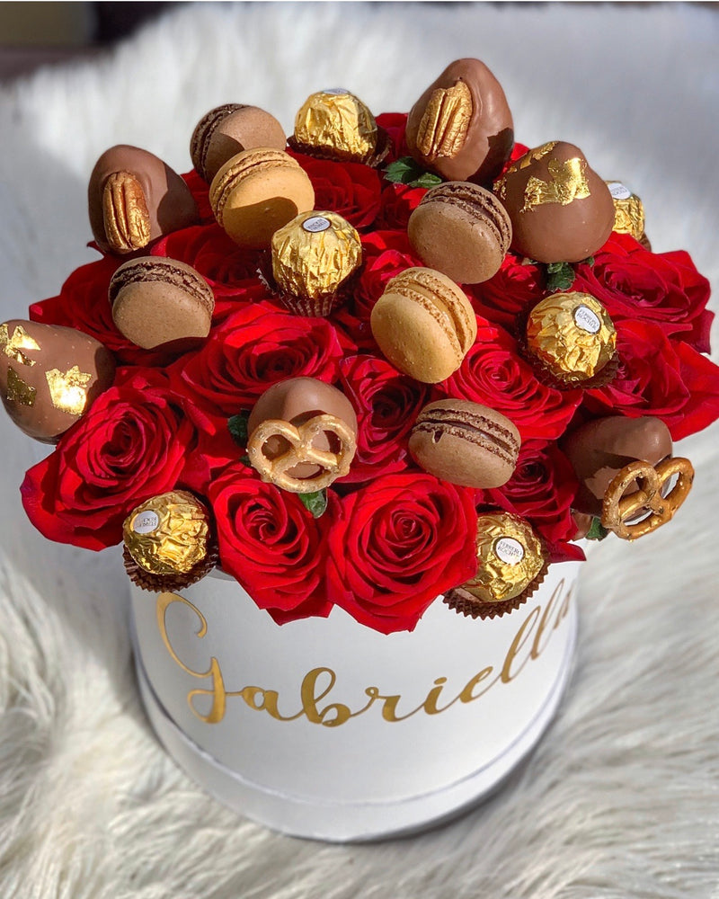 Floral & Dessert Gift Box