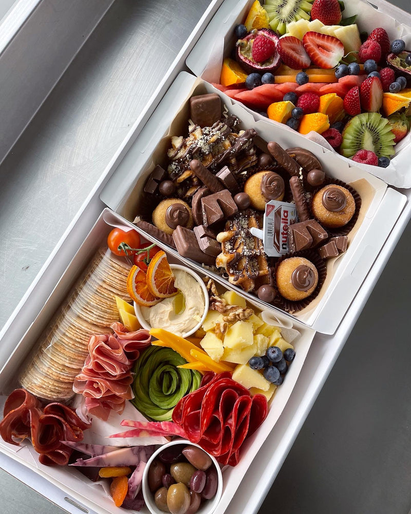 3 in 1 Large Cheese, Dessert & Fruit